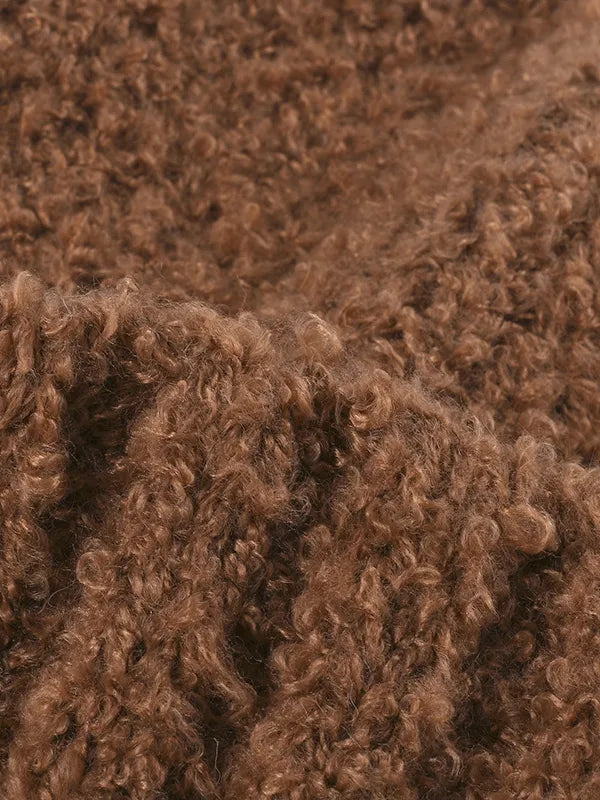 Thermal Teddy Knit Hat - Fashorio