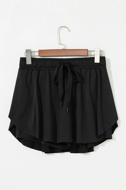 Drawstring Active Skorts - Fashorio
