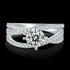 1 Carat Moissanite 925 Sterling Silver Ring - Fashorio