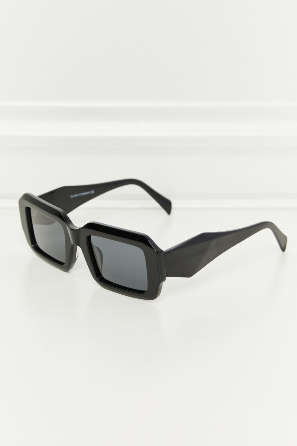 Rectangle TAC Polarization Lens Full Rim Sunglasses - Fashorio