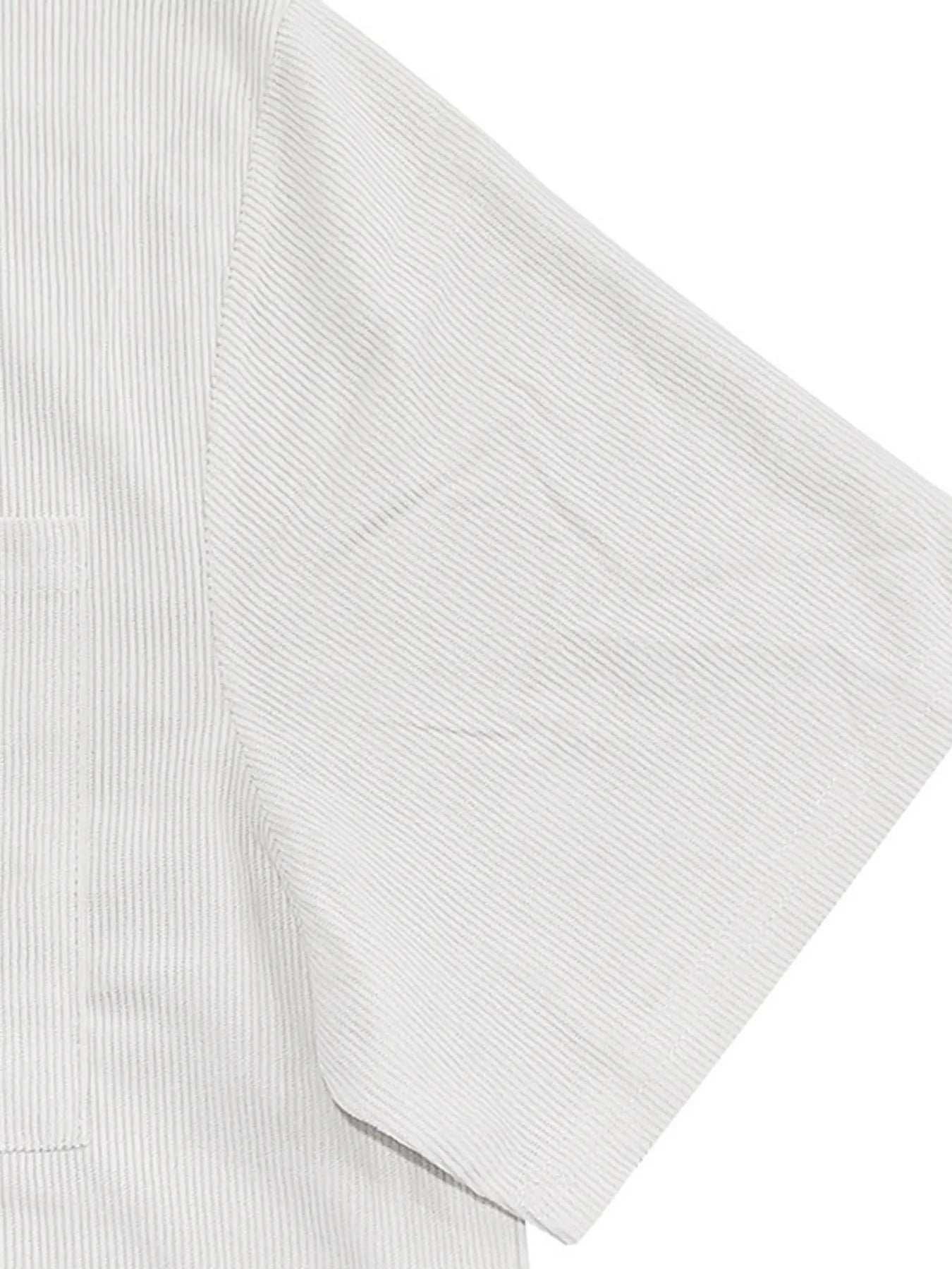 Men's Full Size Button Up Top and Shorts Set Plus Size - Fashorio