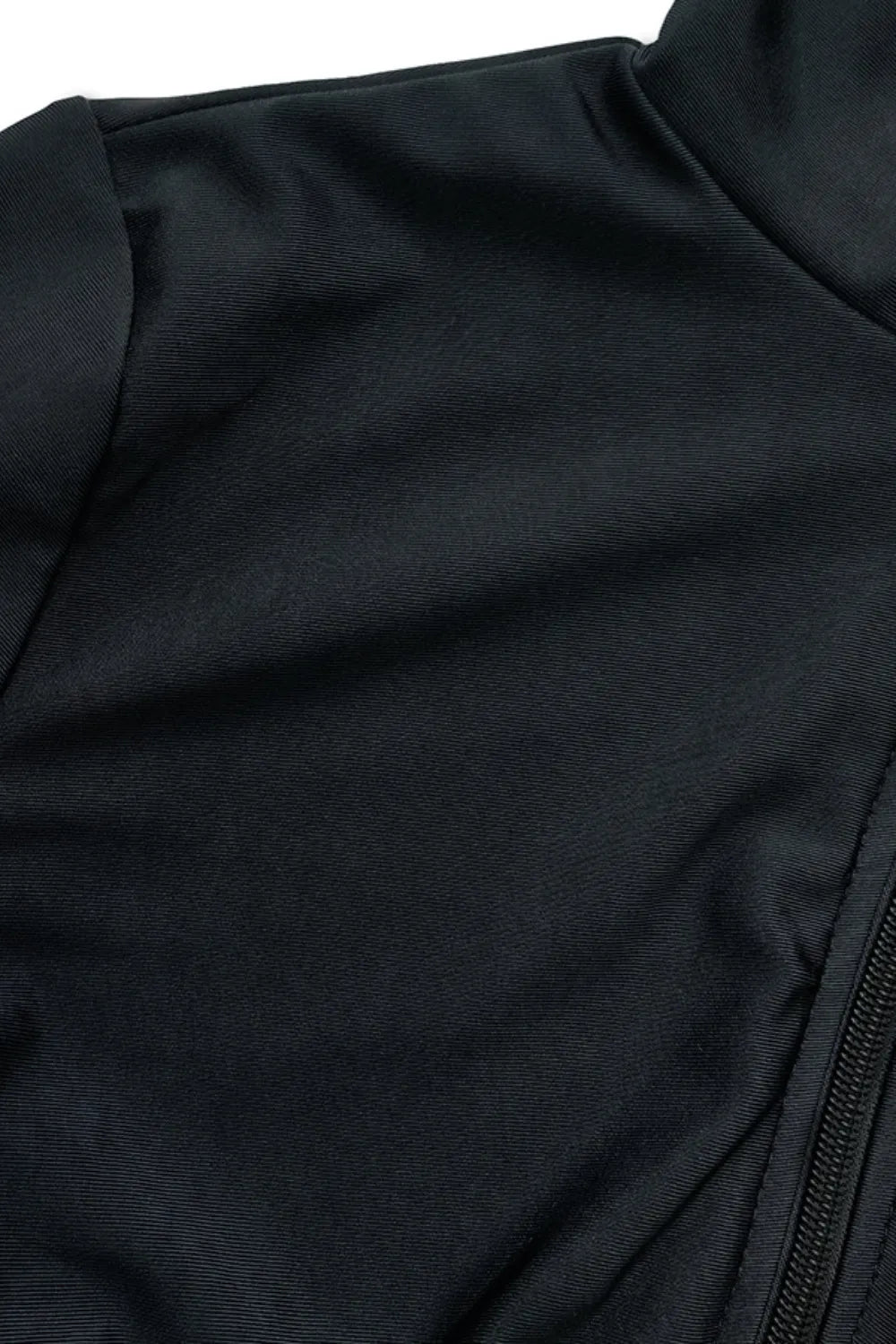 Zip Up Long Sleeve One-Piece Swimwear - Fashorio