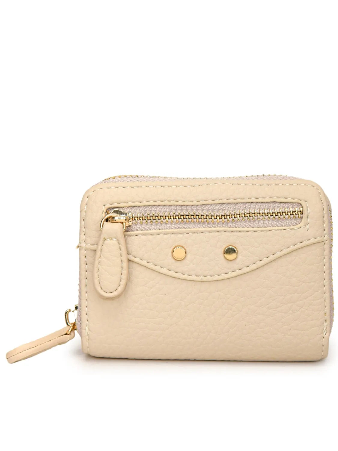 PU Leather Solid Color Card Case - Fashorio