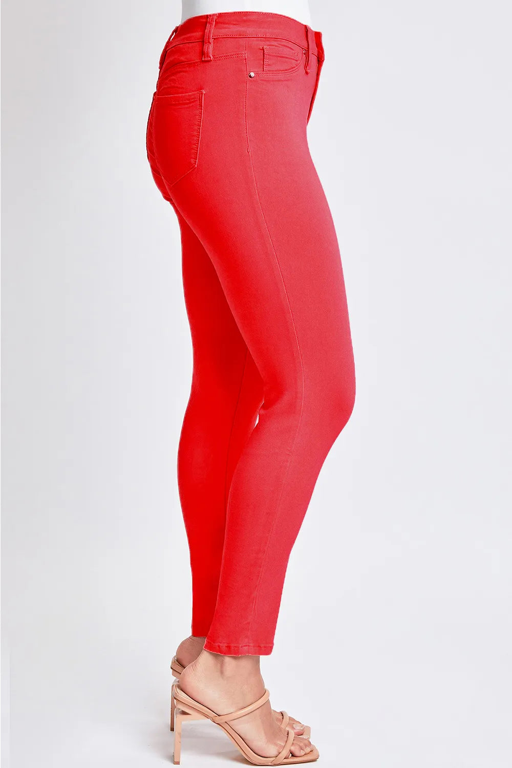 YMI Jeanswear Full Size Hyperstretch Mid-Rise Skinny Jeans - Fashorio