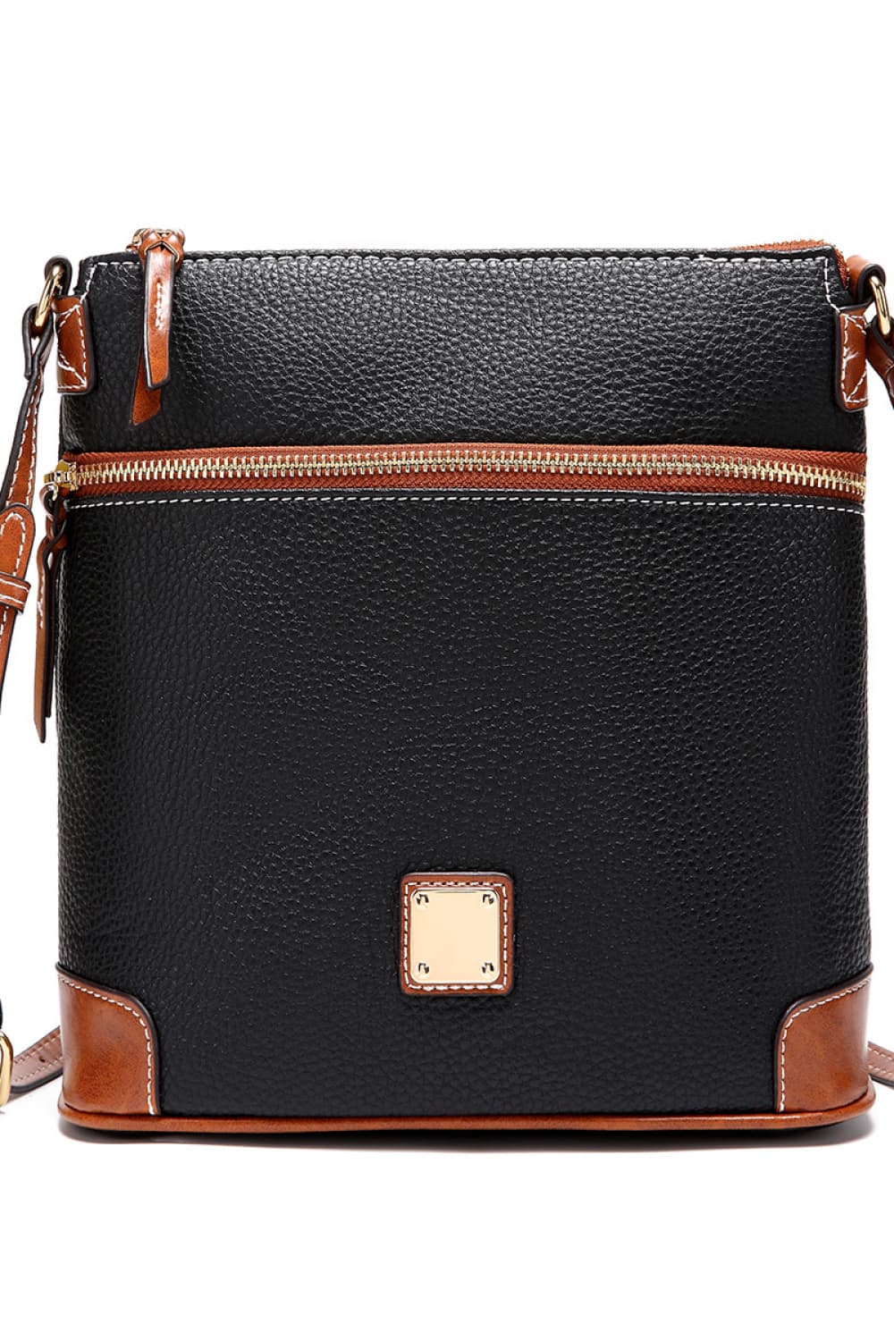 PU Leather Crossbody Bag - Fashorio
