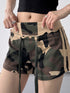 Camouflage Drawstring Shorts - Fashorio
