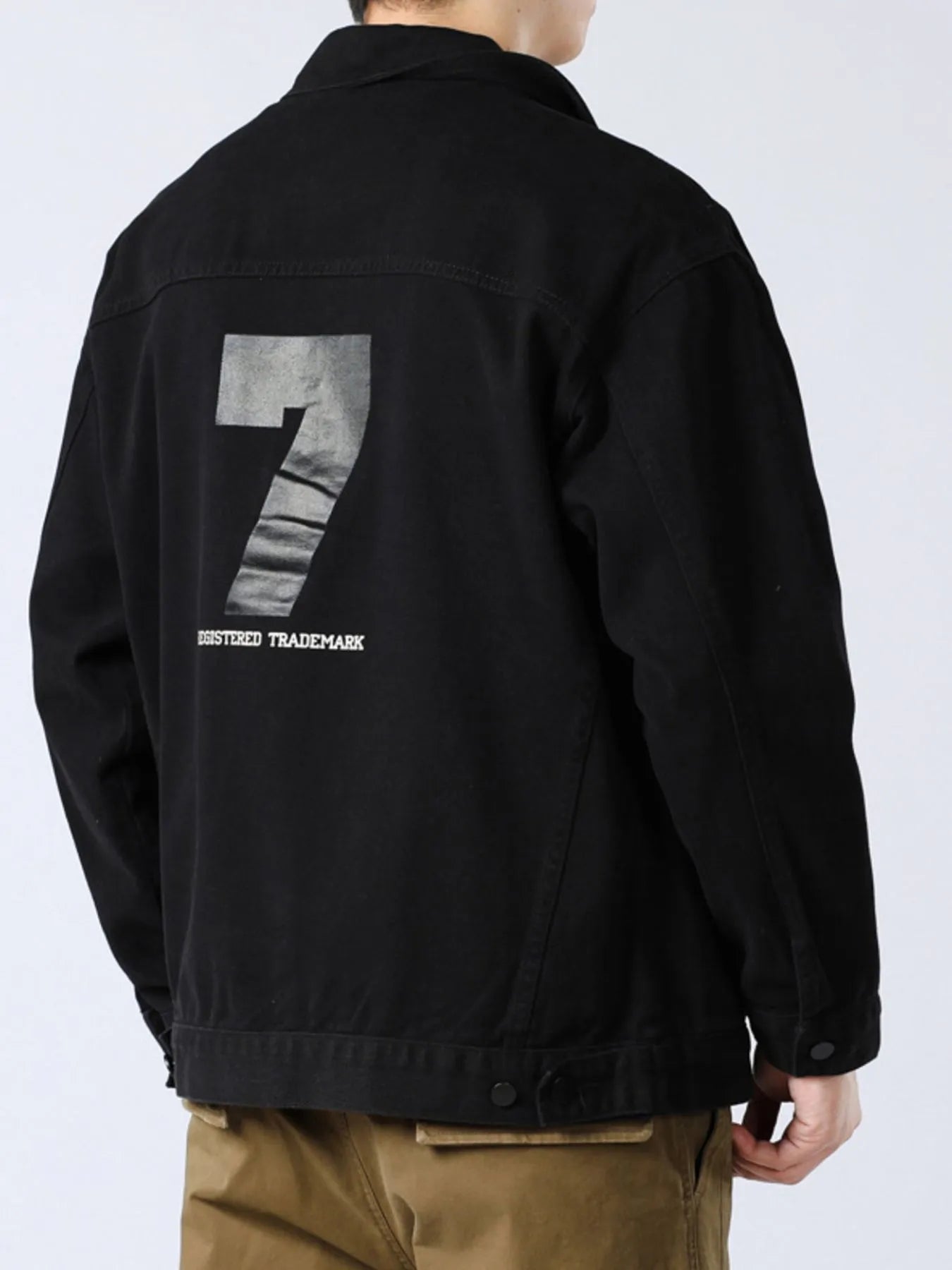 Men's Full Size Button Up Long Sleeve Shacket Plus Size - Fashorio