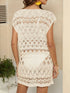 Openwork Round Neck Cover-Up - Fashorio