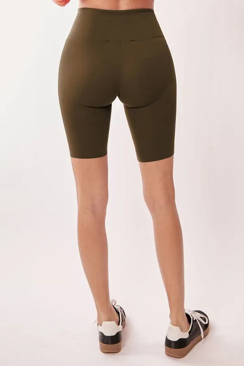Davi & Dani High Waisted Biker Leggings - Fashorio