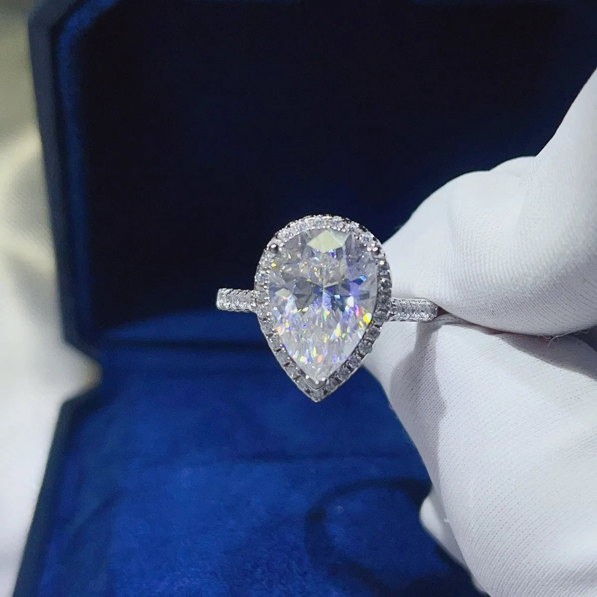 2 Carat Moissanite 925 Sterling Silver Ring - Fashorio