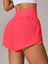 Pocketed High Waist Active Shorts - Fashorio