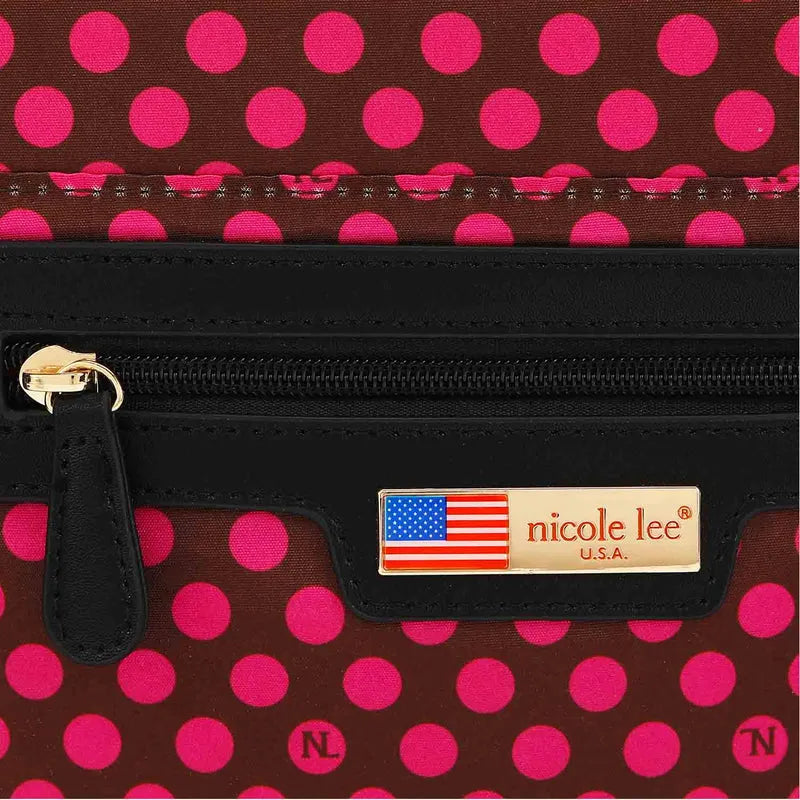 Nicole Lee USA Nylon Multifunctional Bucket Backpack - Fashorio