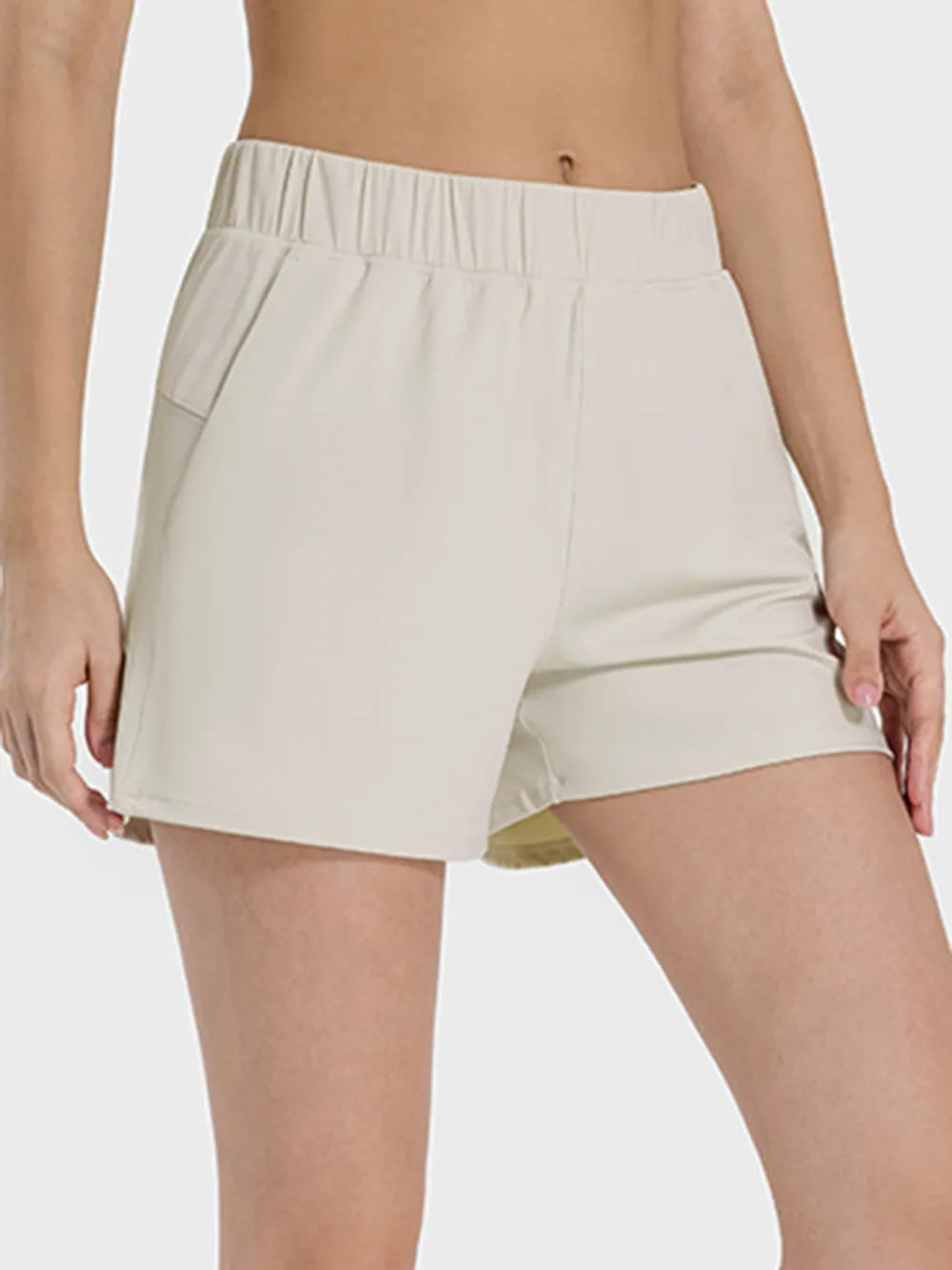 Millennia Elastic Waist Active Shorts - Fashorio