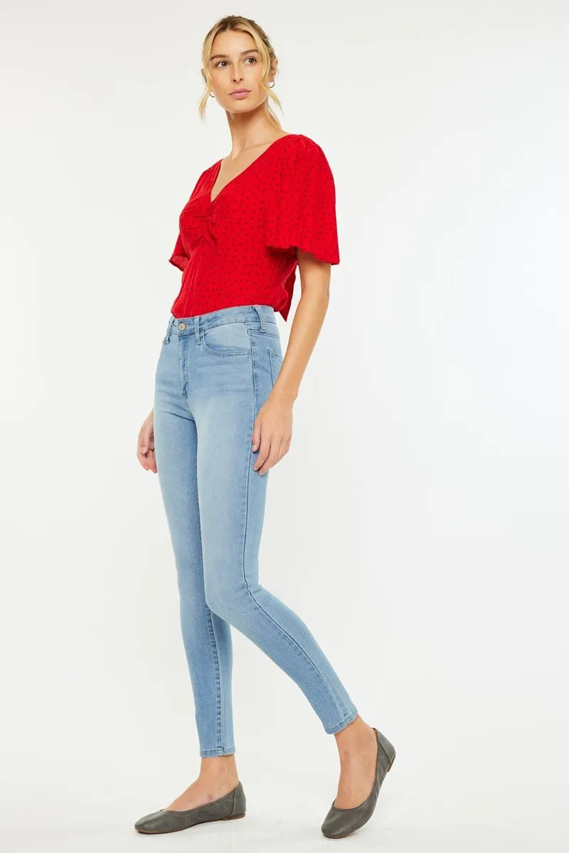 Kancan High Rise Super Skinny Jeans - Fashorio