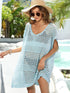 Crochet Knit Beach Cover Up Dress - Fashorio