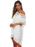 Bohemian Crochet Trim Beach Cover Up Dress - Fashorio