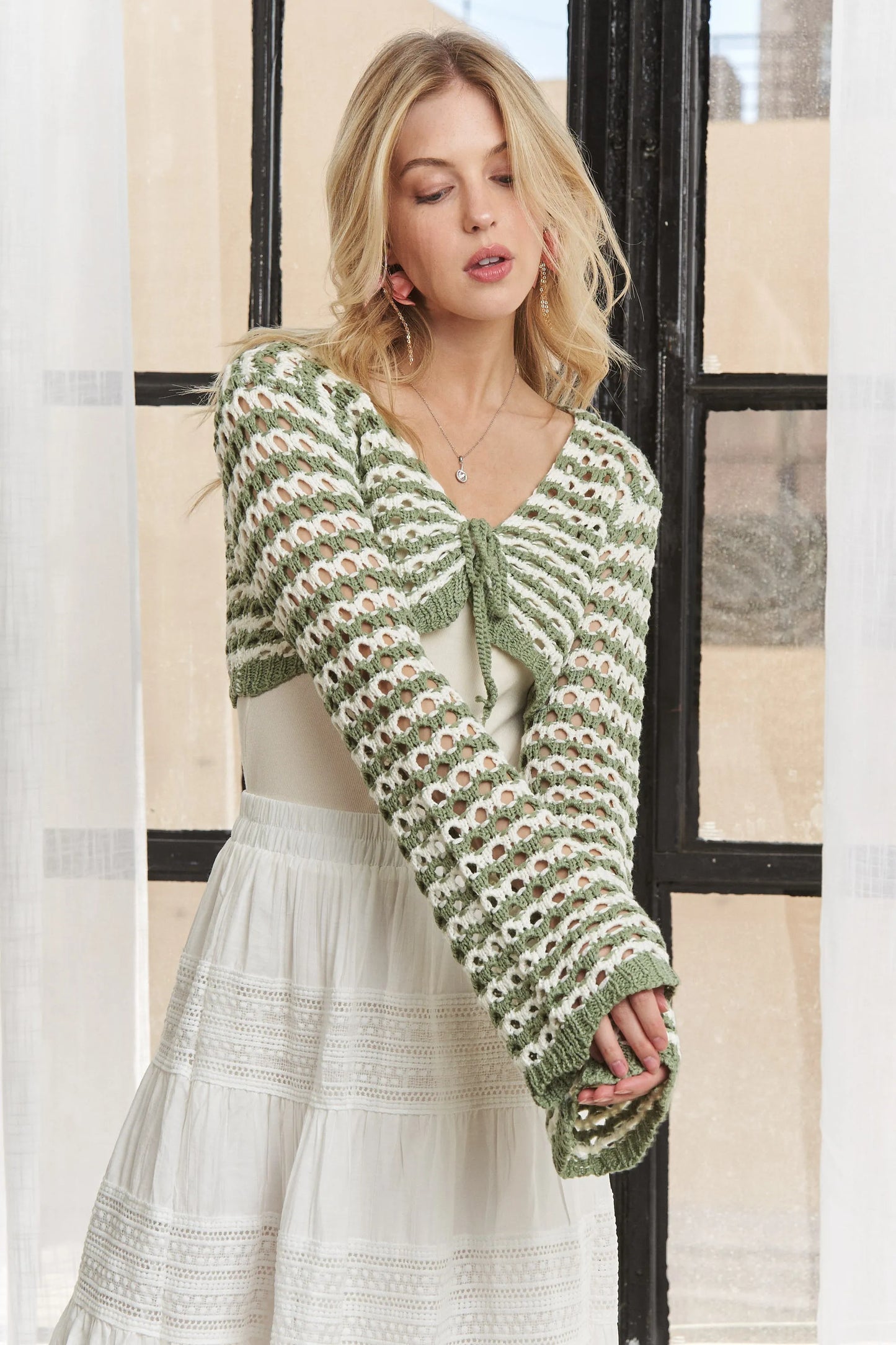 ADORA Long Sleeves Sweater Top - Fashorio