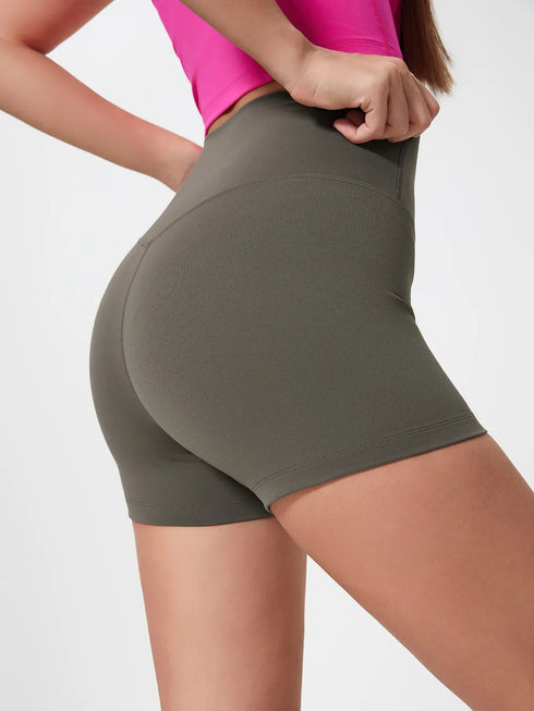 Millennia High Waist Active Shorts - Fashorio