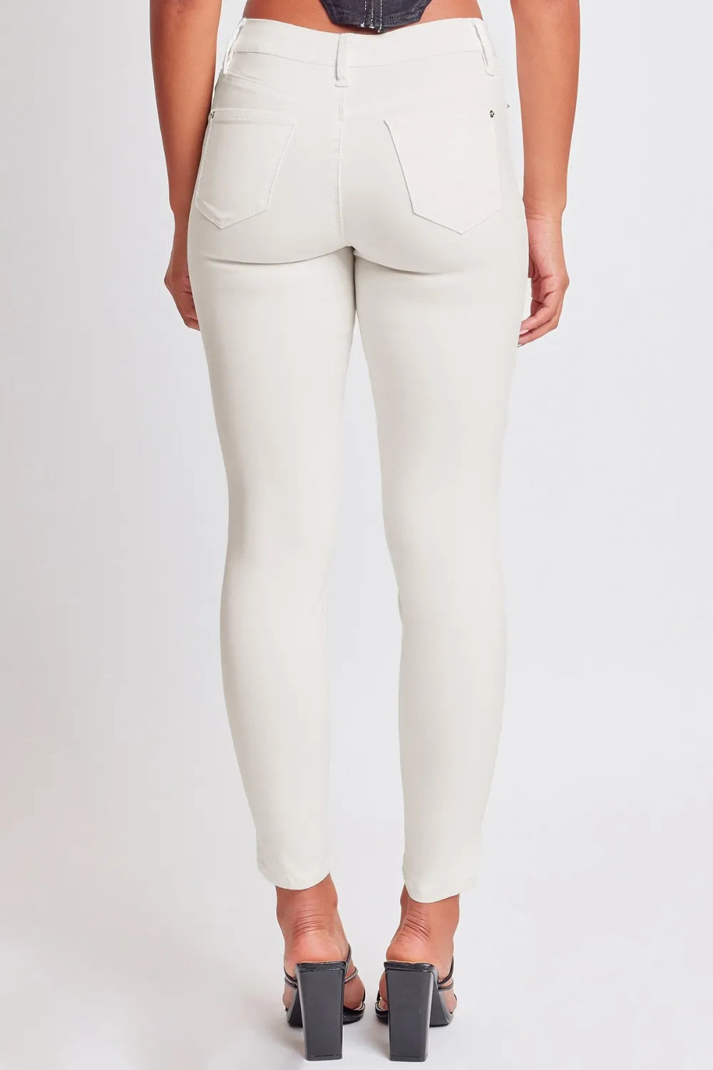 YMI Jeanswear Hyperstretch Mid-Rise Skinny Jeans - Fashorio