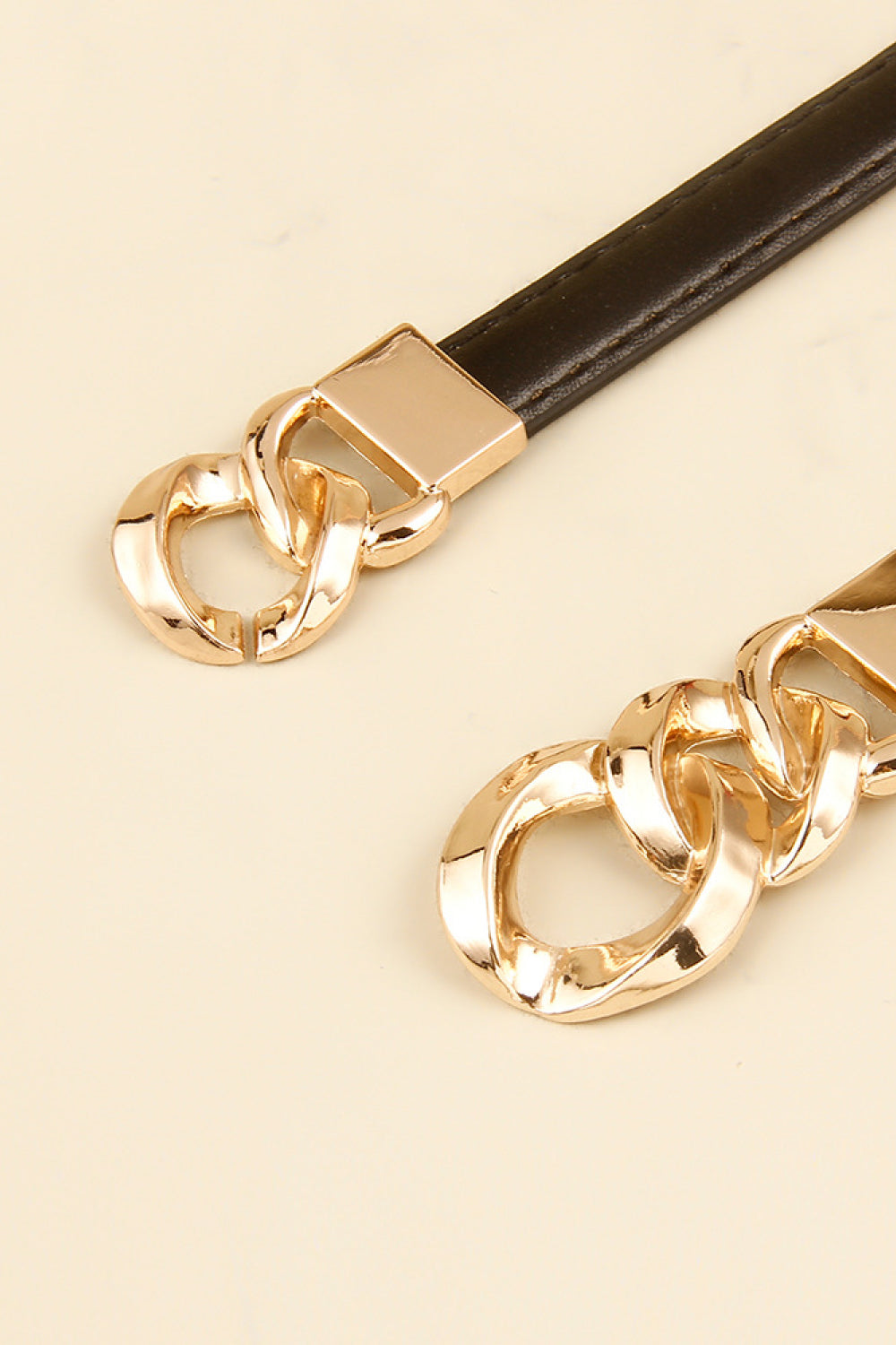 PU Skinny Belt - Fashorio