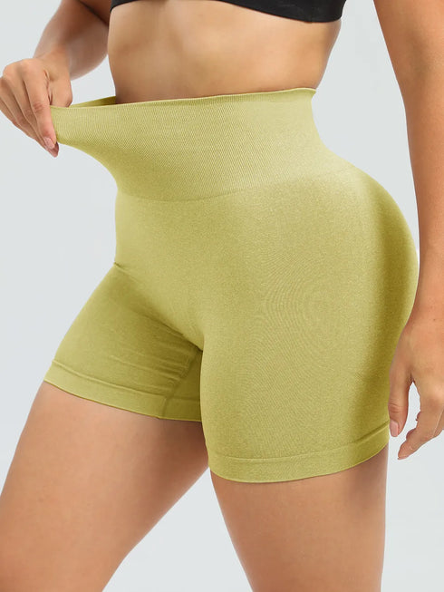 High Waist Active Shorts - Fashorio