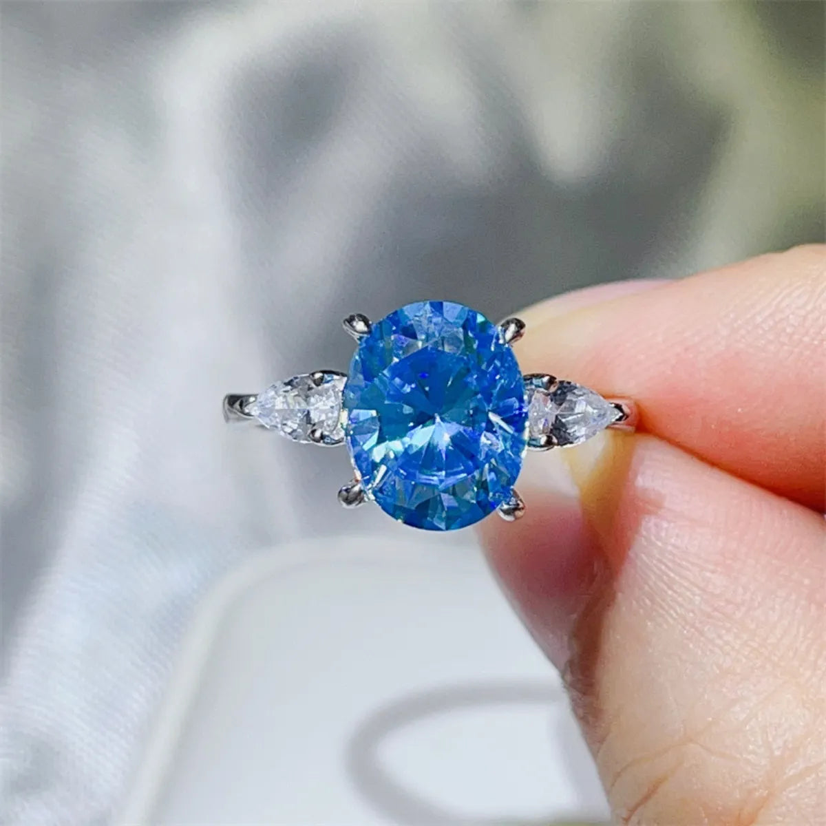 3 Carat Moissanite 925 Sterling Silver Ring - Fashorio