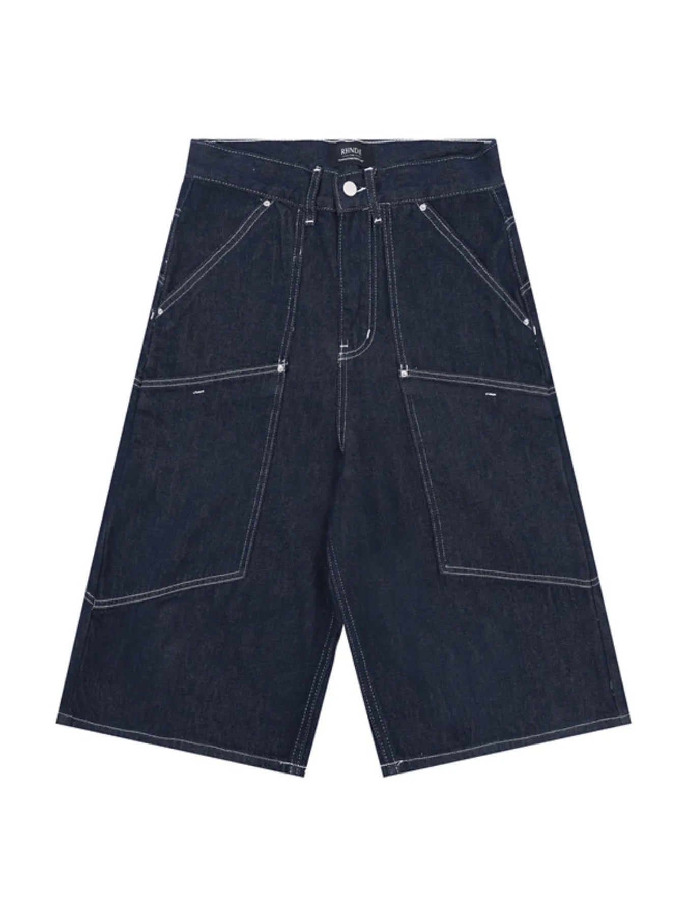 Men's Wash Cargo Denim Shorts - Fashorio