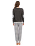 Long Sleeve Top and Polka Dot Pants Set - Fashorio