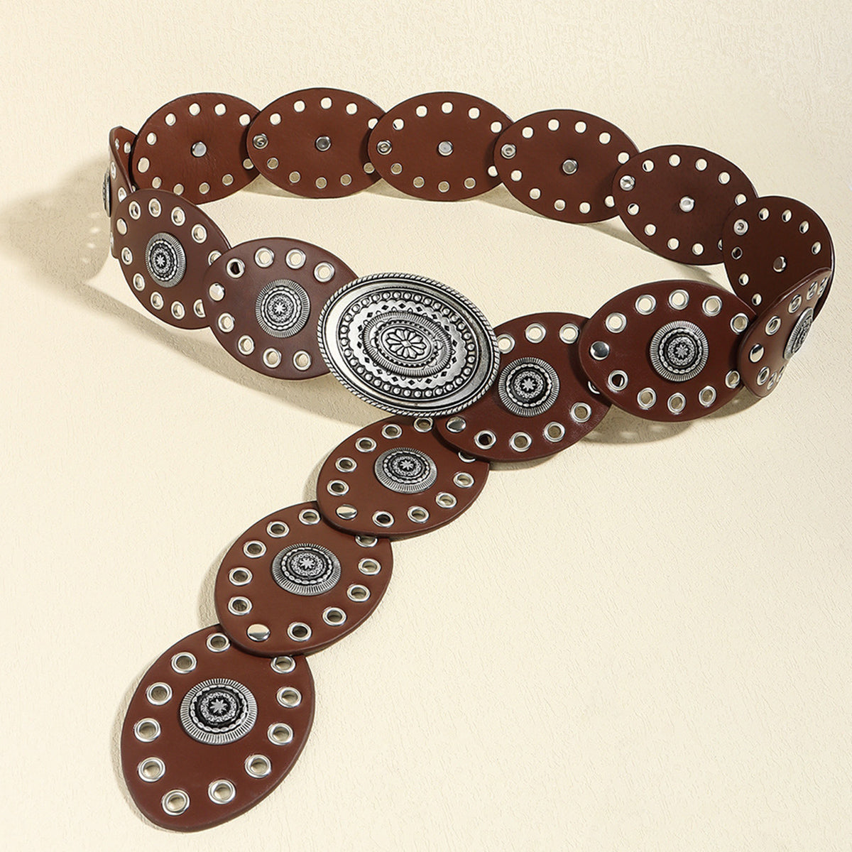 Oval PU Belt - Fashorio