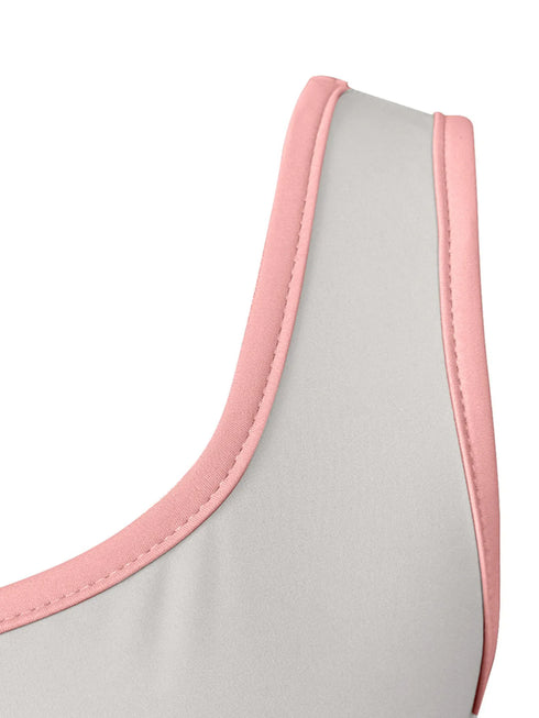 Contrast Trim Tank and Pants Active Set - Fashorio