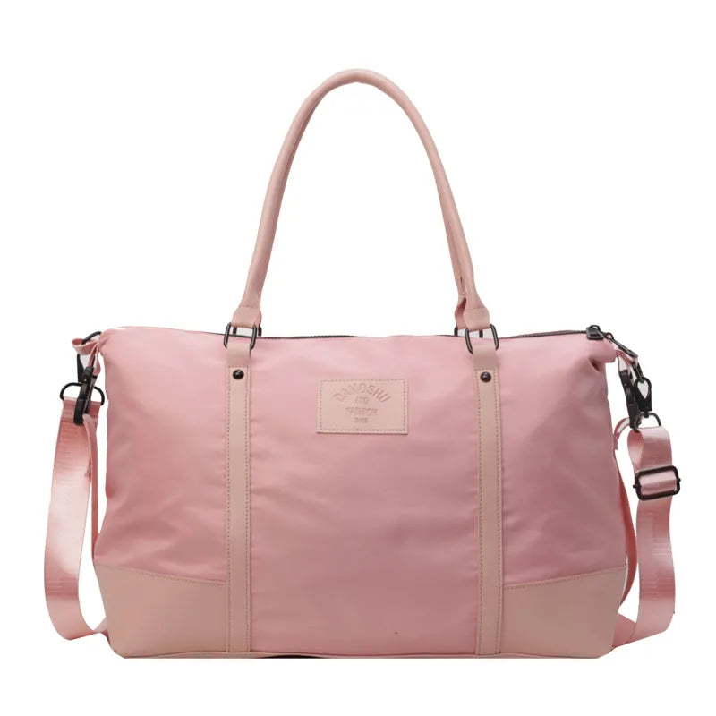 Detachable Crossbody Strap Polyester Travel Bag - Fashorio