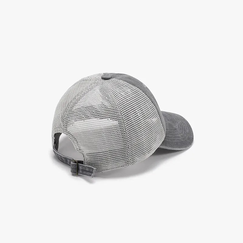 Breathable Mesh Adjustable Baseball Cap - Fashorio