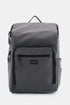 Himawari Nylon Waterproof Backpack Bag Dark Gray One Size - Fashorio