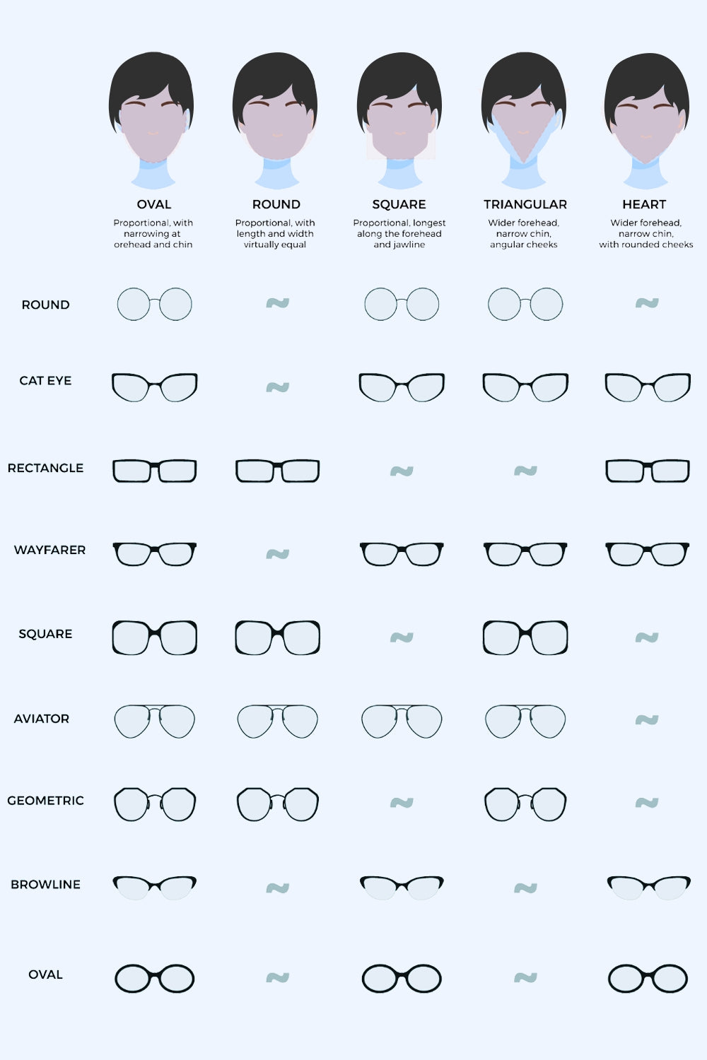 Polycarbonate Frame Cat-Eye Sunglasses - Fashorio