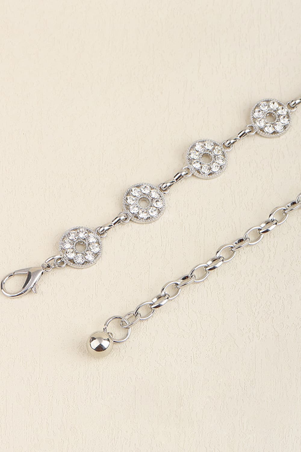 Rhinestone Decor Zinc Alloy Belt - Fashorio