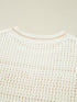 BEACH Hollow Out Knitted Lightweight Dolman Sweater - Fashorio