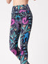 Printed High Waist Active Leggings - Fashorio