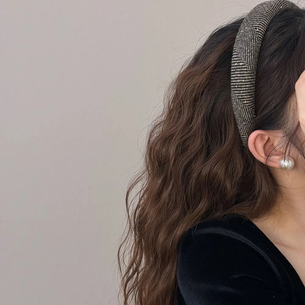 Polyester Wide Hair Headband - Fashorio