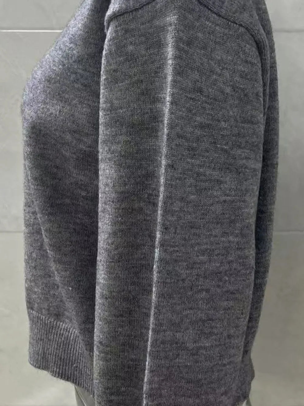 Button Down Long Sleeve Cardigan - Fashorio