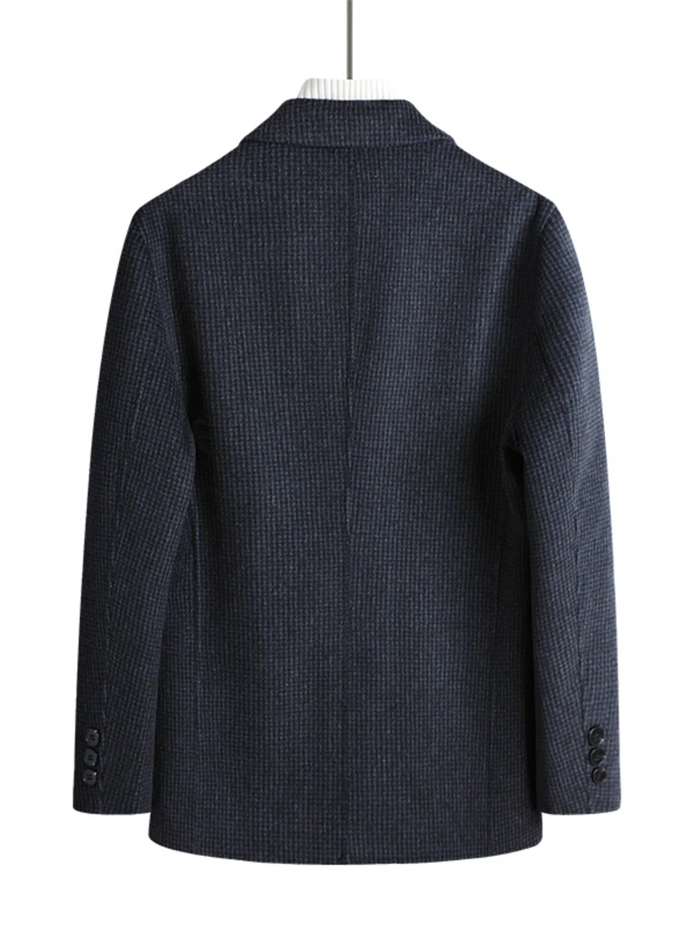 Men's Plus Size Lapel Collar Long Sleeve Blazer - Fashorio