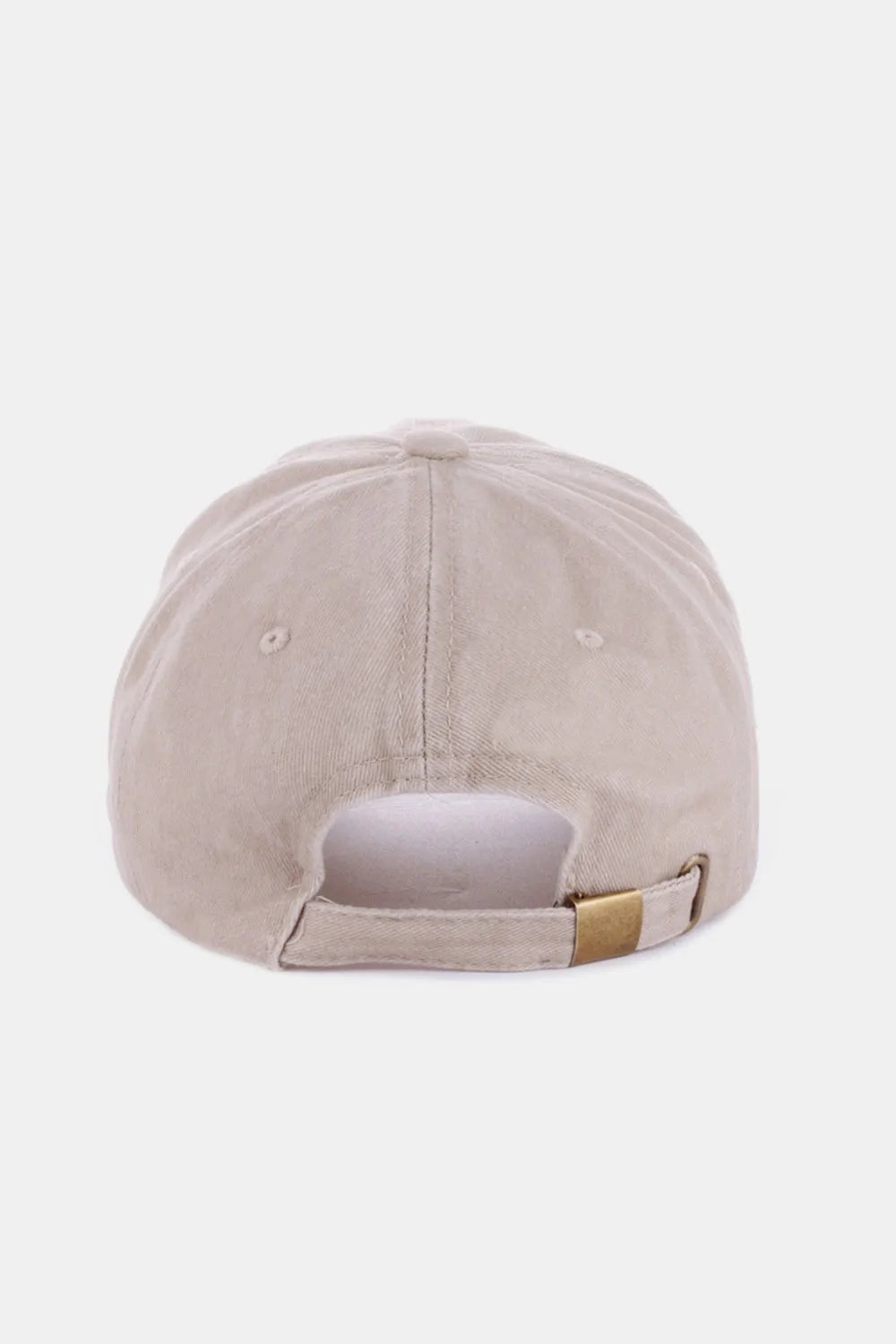 Zenana Washed Embroidered City Baseball Cap - Fashorio