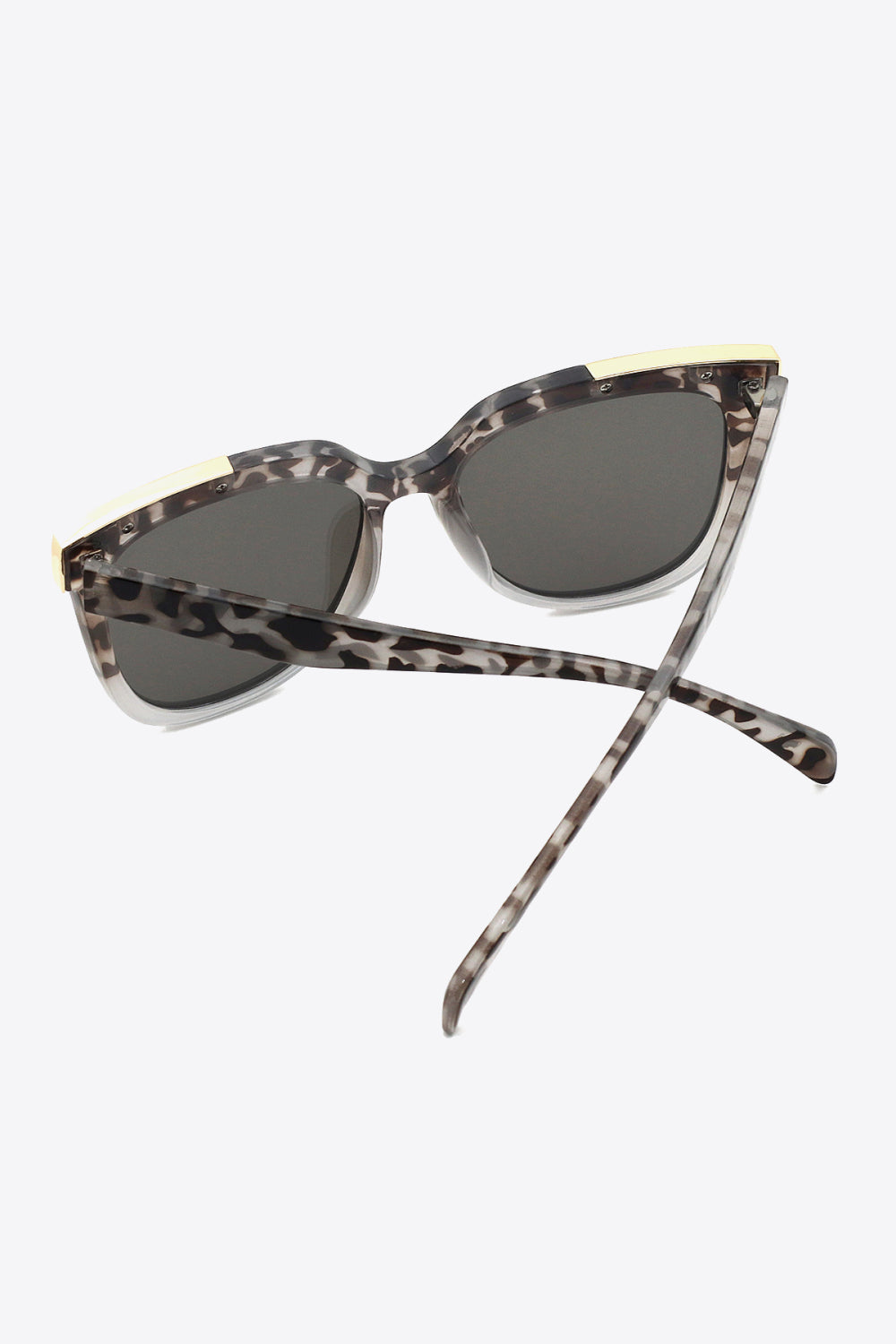 Tortoiseshell Polycarbonate Frame Full Rim Sunglasses - Fashorio