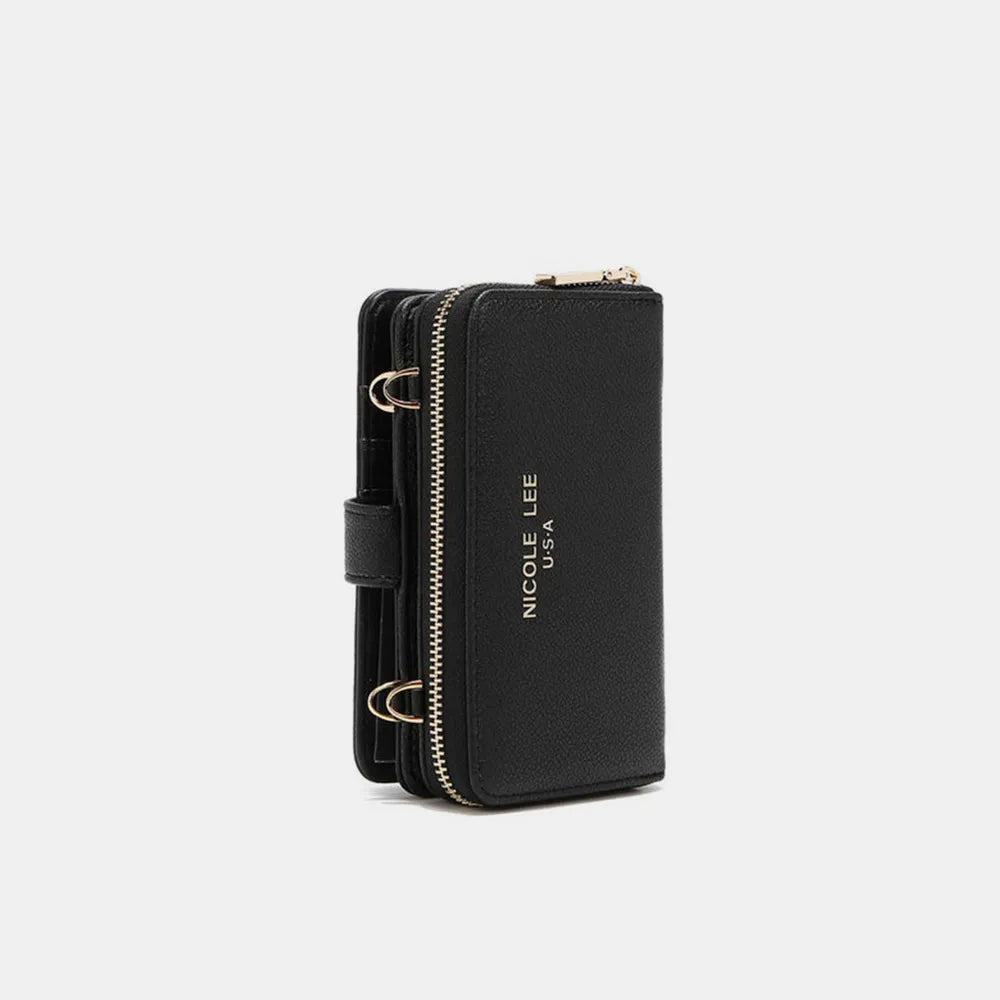 Nicole Lee USA 2 Piece Phone Case Crossbody Wallet - Fashorio