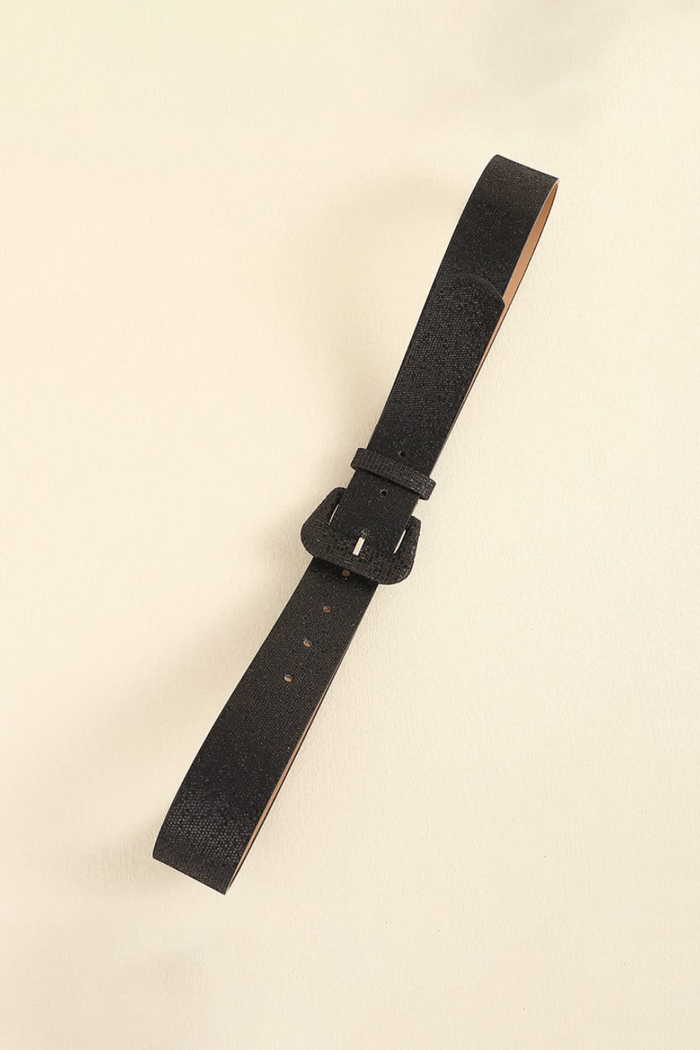 Glitter PU Leather Belt - Fashorio