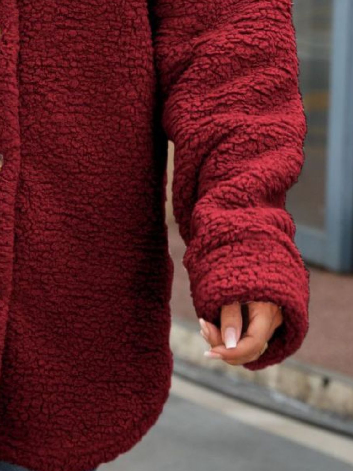 Button Down Collared Coat - Fashorio