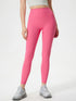Millennia High Waist Active Leggings Pink - Fashorio