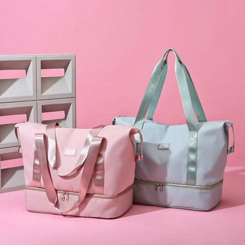 Multi Pocket Nylon Travel Bag - Fashorio