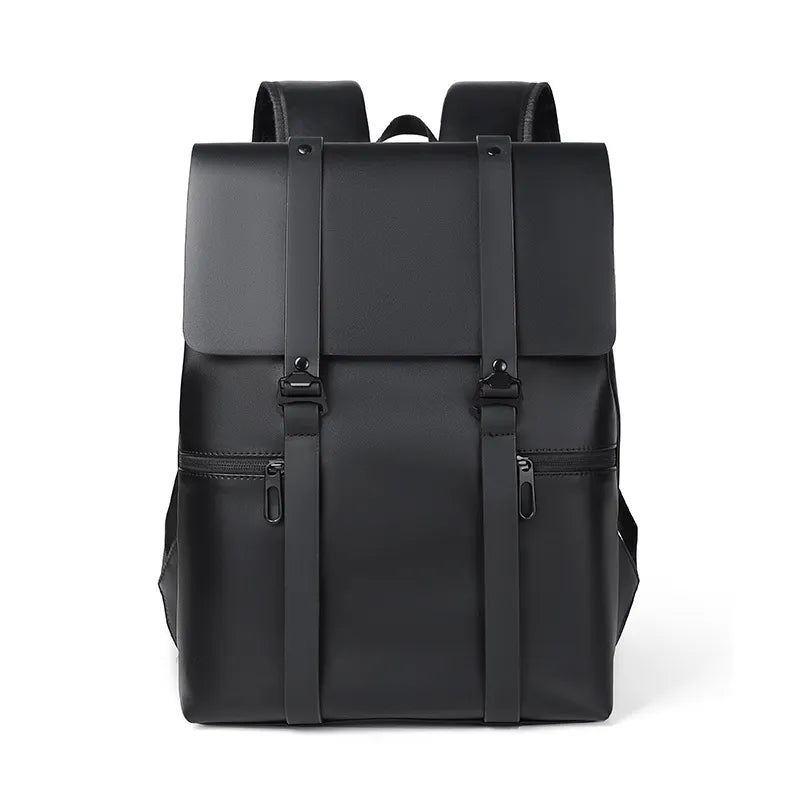 PU Leather Adjustable Strap Backpack Bag - Fashorio
