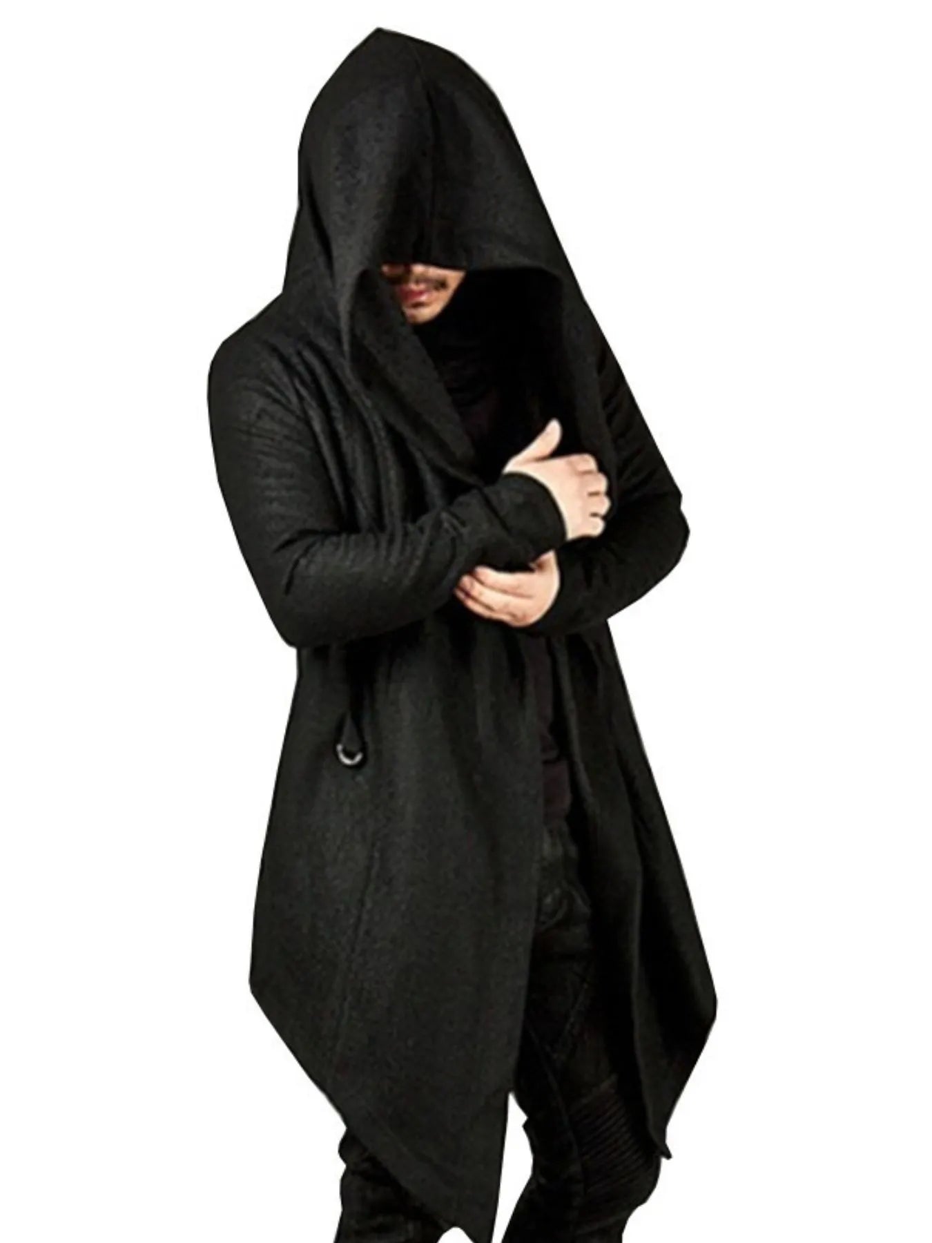 Men's Plus Size Long Sleeve Hooded Coat - Fashorio