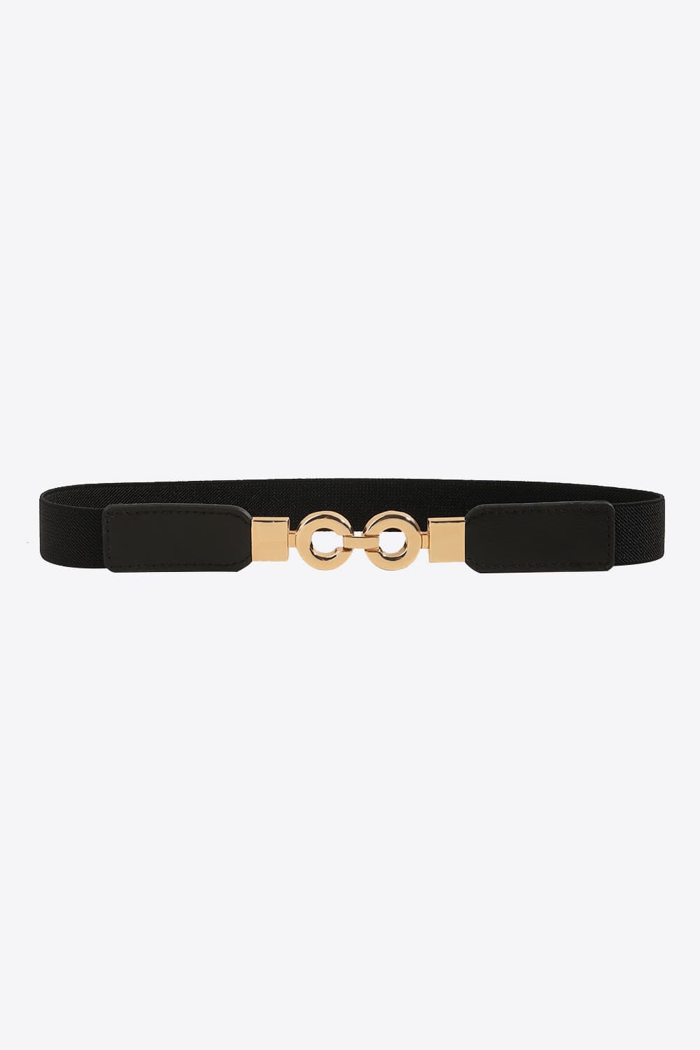 PU Leather Belt Black One Size - Fashorio